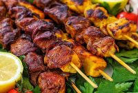 طرز تهیه جوجه کباب ماستی زعفرانی طرز تهیه جوجه کباب ماستی زعفرانی