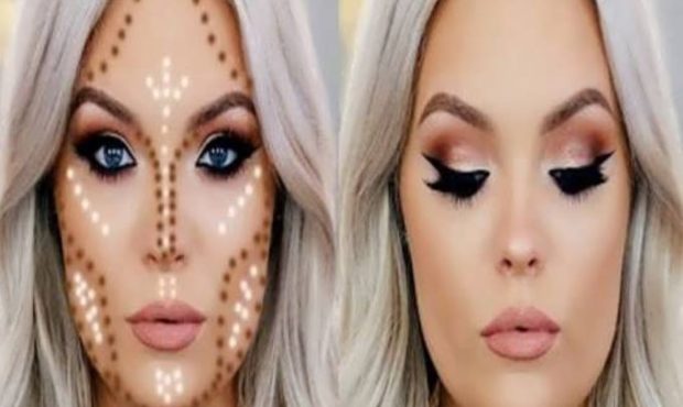 آموزش کانتور صورت گردبه صورت حرفه ای آموزش کانتور صورت گردبه صورت حرفه ای