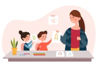 ۱۰ روش سرگرم‌کننده برای آموزش زبان انگلیسی به کودکان (میس یاسمن)