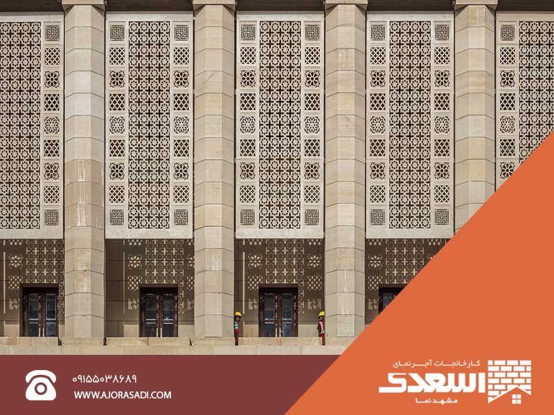 آشنایی با انواع چیدمان آجر در ساختمان