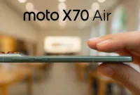 Motorola Moto X70 Air رونمایی شد؛ رقیب آیفون ایر با ضخامت ۶ میلی‌متر
